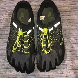 Fila Skele-toes Skeletoes Mens Shoes Size 10 Black and Green